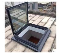 Tempered s Skylight Window 50x83cm (20"x33") 0.8" Thick Includes 2 Hydraulic Support Rods Easy Open Design WeatherResistant Ceiling Access Hatch