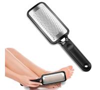 Temperia Leg, Heel & Foot Scrubber for Dead Skin - Very Sharp & Big (11 * 3 inch) - Pedicure & Feet Scrub Tools, Foot Scraper Cleaner & Filer, Callus Remover For Cracked Heels (Metal)