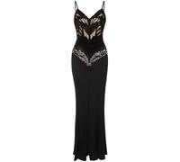 Temperley London Atlas Strappy maxi dress - Black 6-12-14