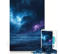 Tempest Clash 1000 Piece Jigsaws for Adults Puzzle Intellect Toy Relaxing Fun Quality Cut Fine Art Piece (50x75cm)