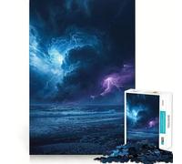 Tempest Clash for Adults 1000 Piece Jigsaw Puzzle Pure Logic Toy Peaceful Time Sharp Cut Heartfelt Gift (38x26cm)