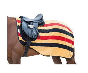 Tempest Original Fleece Horse Exercise Sheet Yellow/black/red (4 6")
