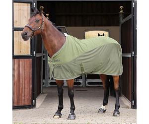 Tempest Original Fleece/Mesh Cooler Rug for Horses Khaki - 5'0"