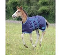 Tempest Original Foal Turnout Rug Navy Turquoise - 3'0"