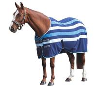 Tempest Original Newmarket Standard-Neck Horse Fleece Rug Blue/white (4 6")