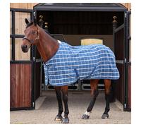 Shires Tempest Original Stable Sheet - Teal Check 5'0" / 60", Teal Check