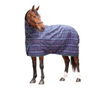 Tempest Plus 100 Horse Stable Rug Navy/tartan (5)