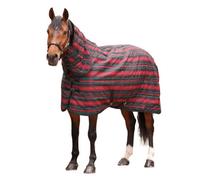 Tempest Plus Combo Neck Checked 200G Horse Stable Rug Red/tartan (6 6")