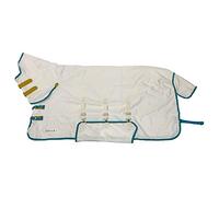 Tempest Shires Plus Sweet-Itch Combo Full Neck Fly Rug in White 5'0" / 60", White