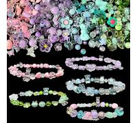 TempFoo Bracelet Making Kit Bead Crafts, Beads for Crafting DIY Cute Creative Friendship Bracelets Jewellery Set, for Girls Birthday Easter Gifts Presents
