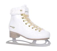 TEMPISH Women's prøve Fine Ice Skates with Faux Fur, Figure Skating, Leisure, Comfortable, Warm, White, 38 EU