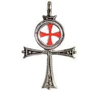 Templar Ankh - The Talismans of The Knights Templar Pendant Necklace Collection