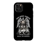 Templar Knight Sword Faith Defeat Darkness Spiritual Warfare Case for iPhone 11 Pro