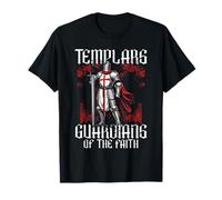 Templar Knight, Templars Guardians Of Faith Warrior Crusader T-Shirt
