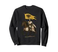 Templar Knight with Holy Roman Empire Flag Sweatshirt