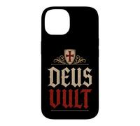 Templar Knights Deus Vult (God Wills It) Shield Aged Case for iPhone 14