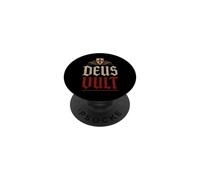 Templar Knights Deus Vult (God Wills It) Shield Aged PopSockets Adhesive PopGrip