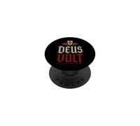 Templar Knights Deus Vult (God Wills It) Shield PopSockets Adhesive PopGrip