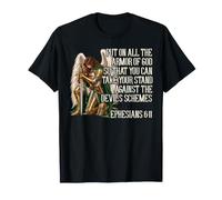 Templar Women Knight Christian Bible Verse Saying Lord T-Shirt
