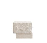 Temple Coffee Table Low Limestone