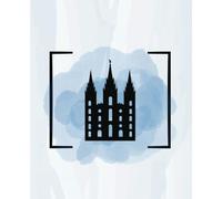 Temple Composition Notebook | Church Journal | Baptism | Missionary Gift | 7.5 X 9.25 120 Pages College Ruled