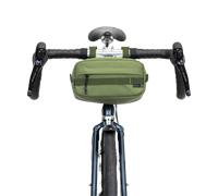 Temple Cycles | Bar Bag | Cycle Handlebar Bag | Olive Green 2L