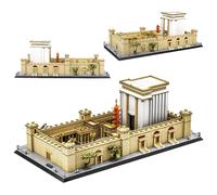 Temple of Jerusalem Building Set for Adults, 3233 PCS Famous Temple Bricks Model, Historical Architecture Collection, STEM Educational Toy, Judaica & Christian Bible Gifts