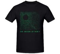 Temple of Love Sisters of Mercy T-Shirt Men Unisex Tee Black S T-Shirt Graphic Unisex Tee Shirt Black XL