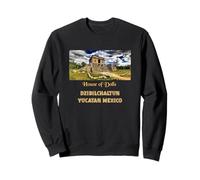 Temple of the Seven Dolls Dzibilchaltun Yucatan Mexico Sweatshirt