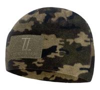 Temple Tape Tactical Beanie Hat - Front & Back Patch Panel - Multi Season Military Hats for Men - Mens Patch Army Beanies, Camo, One Size