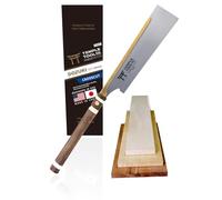 Temple Tool Co. Japanese Pull Saw - Crosscut 9.5 - Hand Saw for Joinery Crosscuts, Kumiko, Tenon Shoulders