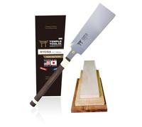 Japanese Pull Saw - 9.5 Ryoba Hand Saw with Rip-cut and Crosscut - Wood Saw for Dovetails, Tenons, Joinery, Cutting Boards to Length & Width- Temple Tool Co.