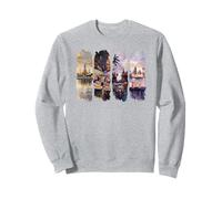 Temples, Markets & Skyline - Thailand Holiday Bangkok Sweatshirt
