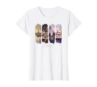 Temples, Markets & Skyline - Thailand Holiday Bangkok T-Shirt