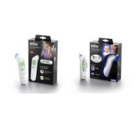 TempleSwipe Forehead Thermometer BST200 & ThermoScan 7 Ear thermometer with Age Precision, IRT6520