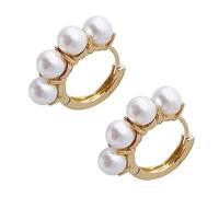 TEMPNAP 1 Pair Chic Pearl Earrings for Women Delicate Ear Drops for Daily Wear Business Trips and Special Occasions Durable with Unique Design