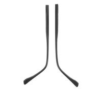 TEMPNAP 1 Pair Eyeglass Temple Arm Replacement Parts for Eyewear, Easy DIY Replacement with Ergonomic Comfort, Black Tr and Metal Material, Suitable for Glasses Frame Arm Repair
