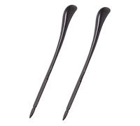 TEMPNAP 1 Pair of Premium Wood Dulcimer Hammers Black Finish, Bird-Shaped Design for Practice and Performance, for Amateurs Professionals