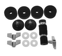 TEMPNAP 1 Set Cymbal Pads Replacement Set Drum Felt Pads Kit with Clutch and Stand Accessories for Enhanced Sound Quality for Drummers of All Skill Levels
