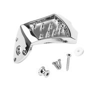 TEMPNAP 1 Set Metal Mandolin Tailpiece Reliable String Instrument Part for Sound Improvement Easy Installation with Included Hardware Robust Design for Optimal Pressure and Balance