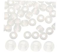 TEMPNAP 1000Pcs UV Color Changing Beads Clear UV Reactive Plastic Beads for DIY Jewelry Making Fun for Bracelets Necklaces Translucent Sunlight
