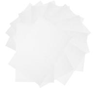 TEMPNAP 100pcs Disposable Bird Cage Liner Mat for Parrots Made of Absorbent White Paper, Not Easy be Broken, Promotes Clean Environment, Convenient for Bird Cage Cleaning and Hygiene