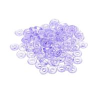 TEMPNAP 100pcs Lavender Glass Spacer Beads for DIY Crafts Making Bracelets and Jewelry, Lightweight and Portable Accessories for Handmade Jewellery Projects