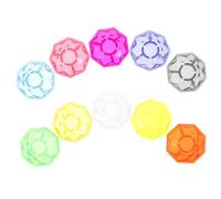 TEMPNAP 10pcs Footswitch Caps for Guitar Effect Pedals and Bass Footswitches, Plastic Material with Comfortable Touch and Simple Installation, for Replacements and Daily DIY Upgrades
