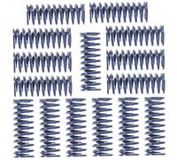 TEMPNAP 15pcs Blue 8x25mm Compression Small Springs Kit for 3d Printer Bed Leveling and Mechanical Mould Die Use
