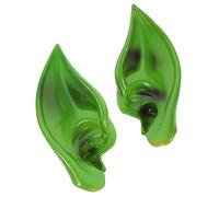 TEMPNAP 1pair Colorful Ears Costume Accessories for Halloween Lightweight Simulation Ears for Cosplay for Fairies Demons and Witches at Parties and Carnivals