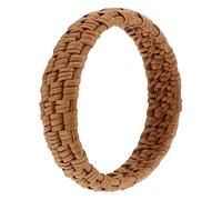 TEMPNAP 1PC Handmade Natural Rattan Bracelet Unique Woven Bangle for Women Lightweight Boho Ethnic Accessory for Holidays Special Occasions