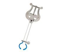 TEMPNAP 1pc Trumpet Music Score Clip Portable Sheet Music Holder and Compact Design for Easy Carrying Stable Performance for Students and Marching Bands Silver