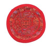 TEMPNAP 1pc Unique Handmade Cloth Cushion for Singing Bowl Meditation Accessory for Sound Bowl Use Beautiful Color Comfortable Touch for Buddhism Practice