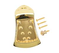 TEMPNAP 1set Practical Mandolin Supplies Kit String Bridge and Tailpiece for Easy Installation Metal Construction Essential Musical Instrument Parts for Mandolin Enthusiasts